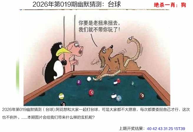 019期幽默猜测[图]