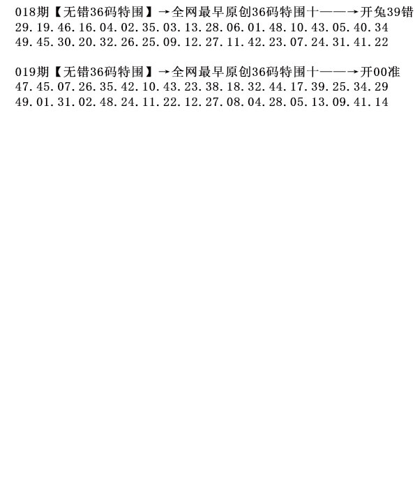 019期36码特围[图]