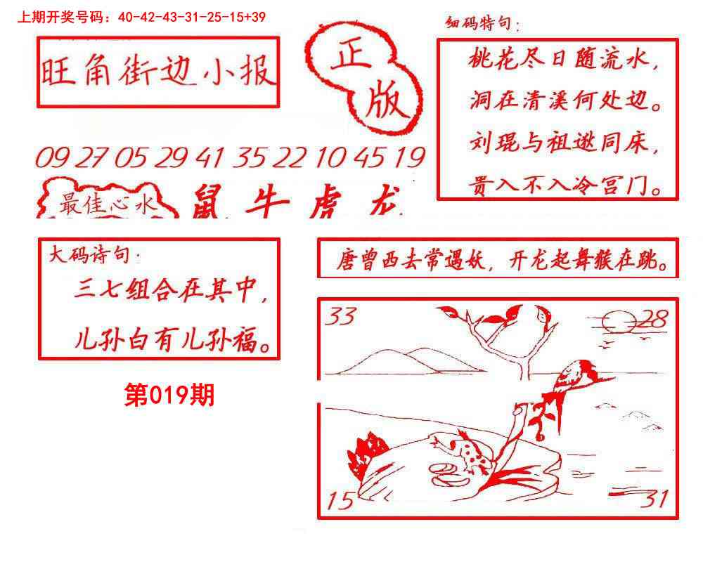 019期旺角街边小报[图]