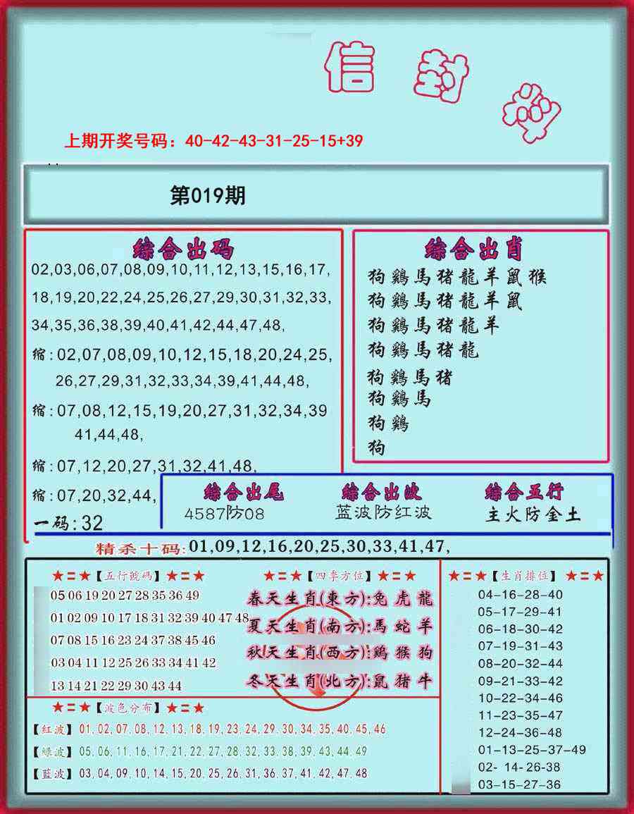 019期信封料[图]
