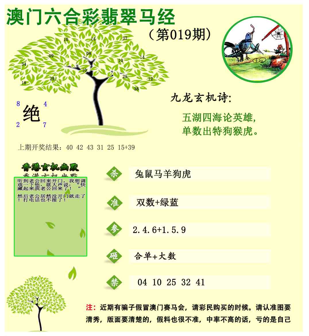019期翡翠马经[图]