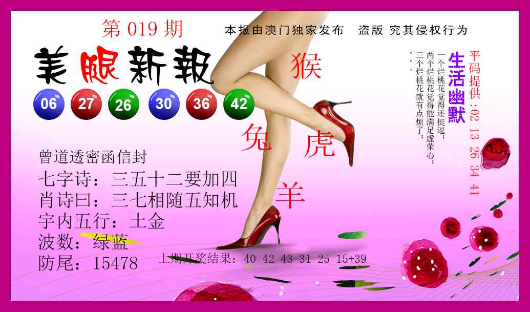 019期美腿新报[图]