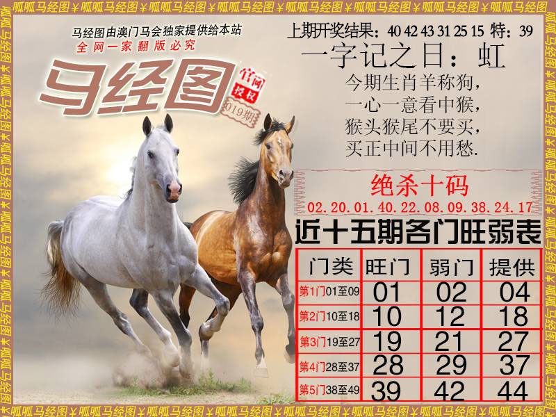 019期马经4[图]