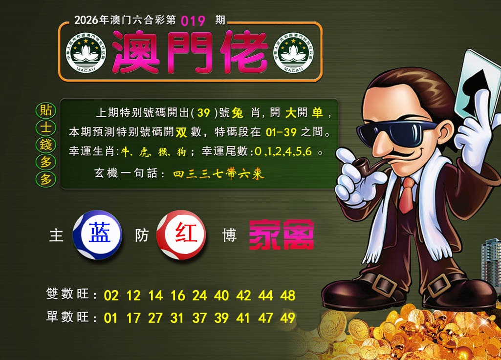 019期澳门佬[图]