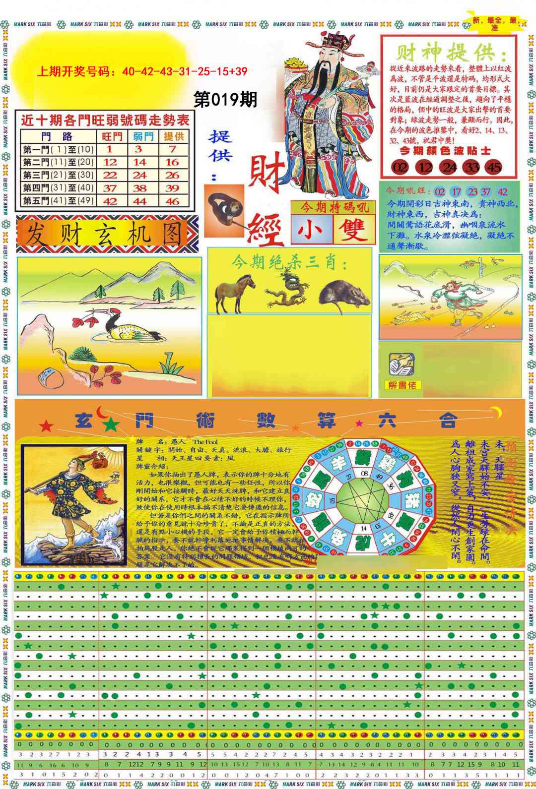 019期九龍财经A(推荐)[图]