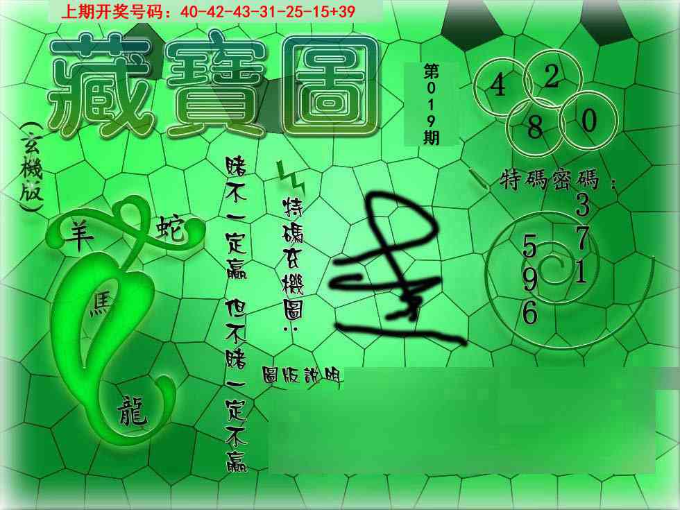 019期九龍玄机报[图]