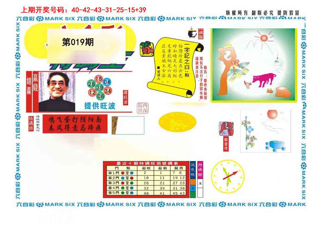 019期新特码王[图]